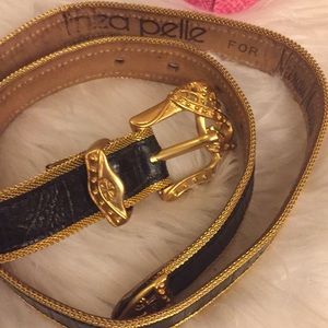 Authentic linea pelle FOR Neiman Marcus Black Belt